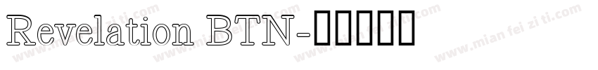 Revelation BTN字体转换